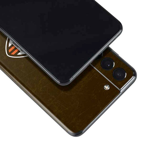 NFL Cleveland Browns Alternate Distressed Galaxy S21 Plus 5G Skin